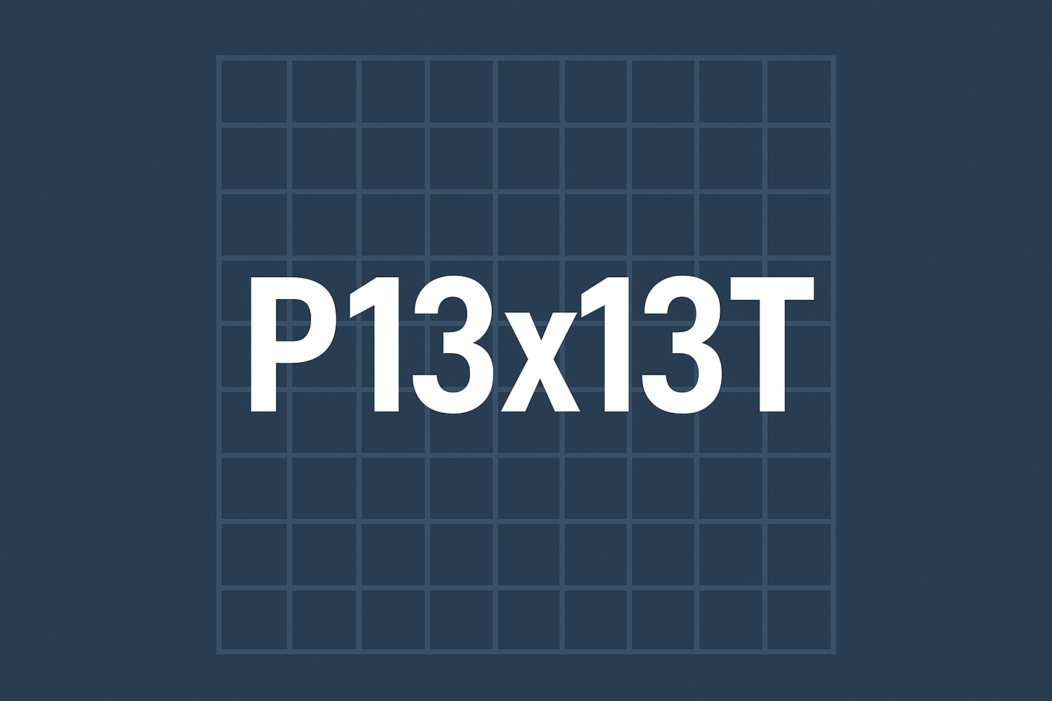 p13x13t