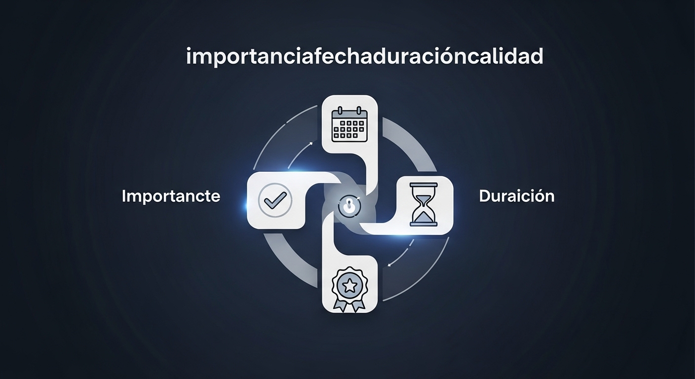 importanciafechaduracióncalidad